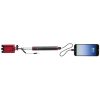 PALO SELFIE CON POWER BANK  2.200 mAh ROJO o NEGRO - Imagen 2