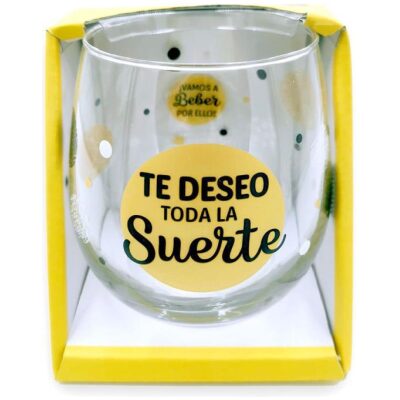 VASO CRISTAL SUERTE