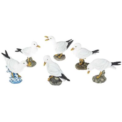 GAVIOTA EN SUELO PEQUEÑA MOD. SURTIDOS