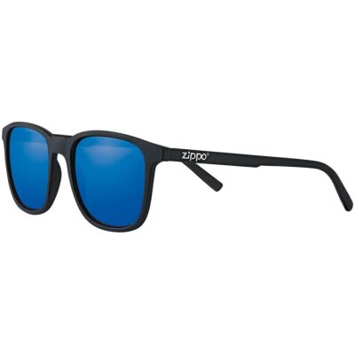 GAFAS SOL ZIPPO NEGRA LENTE AZUL