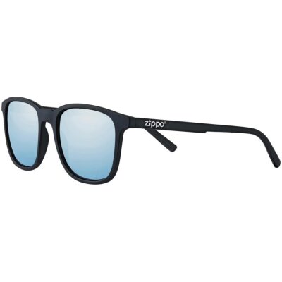 GAFAS SOL ZIPPO NEGRA LENTE CELESTE