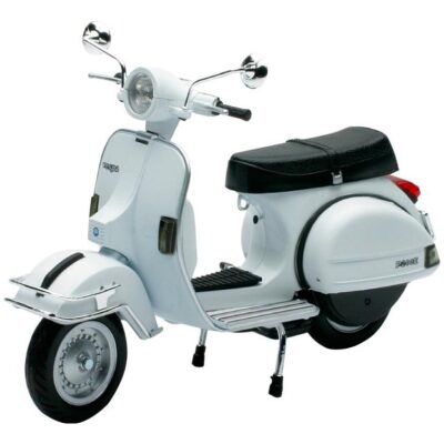MOTO VESPA MINI 1978 BLANCA ESCALA 1 12