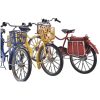BICICLETA CON ALFORJA Y CESTA 3 COL