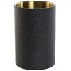ENFRIADOR ACERO NEGRO INT  DORADO