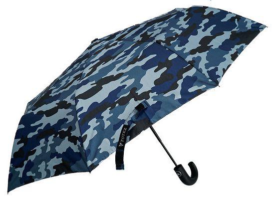 PARAGUAS PLEGABLE CAMUFLAJE PUÑO CURVO