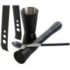 PREPARDOR DE COCKTELES INOX  NEGRO