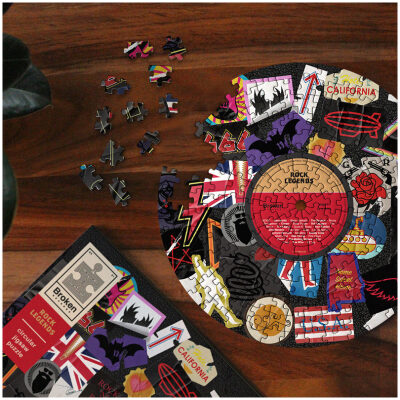 PUZZLE CIRCULAR ROCK