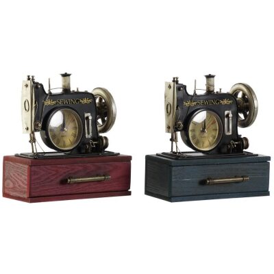 RELOJ MESA MAQUINA DE COSER CON CAJON 2 COL