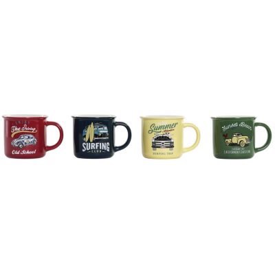 TAZA RETRO MOTIVOS Y COL   SURTIDOS