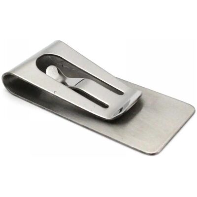 PINZA BILLETERA LISA ACERO INOX