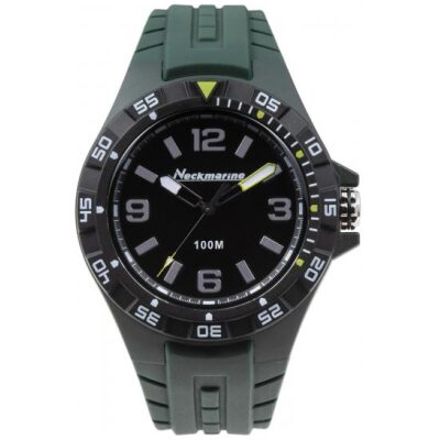 RELOJ NECKMARINE CAUCHO VERDE