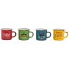 TAZA PQÑA  RETRO MOD  Y COL  SURTIDOS