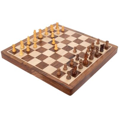 AJEDREZ 30X30 MADERA MACIZA