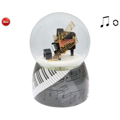 BOLA AGUA MUSICAL PIANO