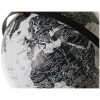 GLOBO TERRAQUEO ESFERA BLANCO Y NEGRO