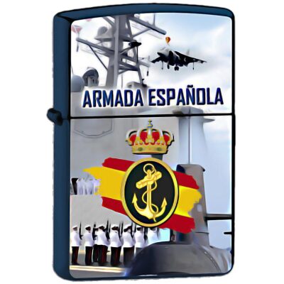 MECHERO GASOLINA AZUL ARMADA ESPAÑOLA