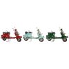 METAL MOTO VESPA DOBLE SILLIN COL SURTIDOS