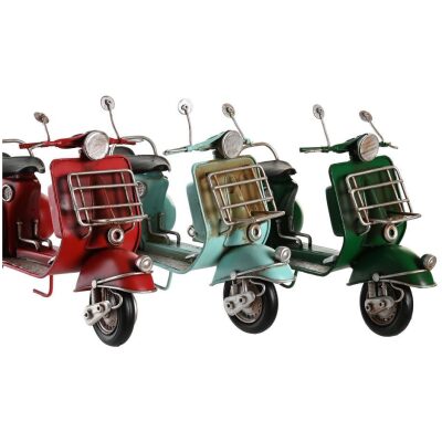 METAL MOTO VESPA DOBLE SILLIN COL SURTIDOS