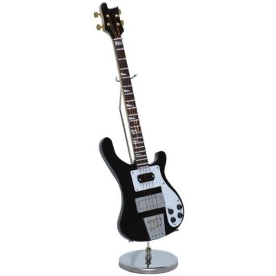 MINIATURA MUSICAL GUITARRA ELECTRICA 20 CM NEGRA-B