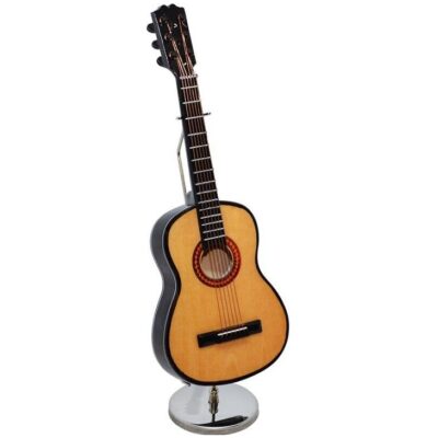 MINIATURA MUSICAL GUITARRA ESPAÑOLA 15  CM