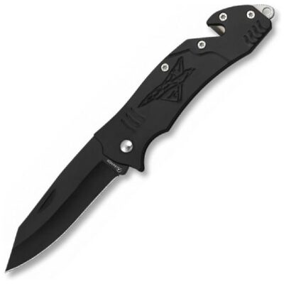 NAVAJA 7 CM  ALBAINOX NEGRA AVION CAZA