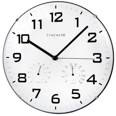 RELOJ PARED 28 CM  ESTACION METEOROLOGICA  CLTH