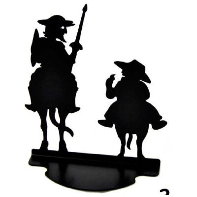 SUJETA LIBROS FORJA QUIJOTE