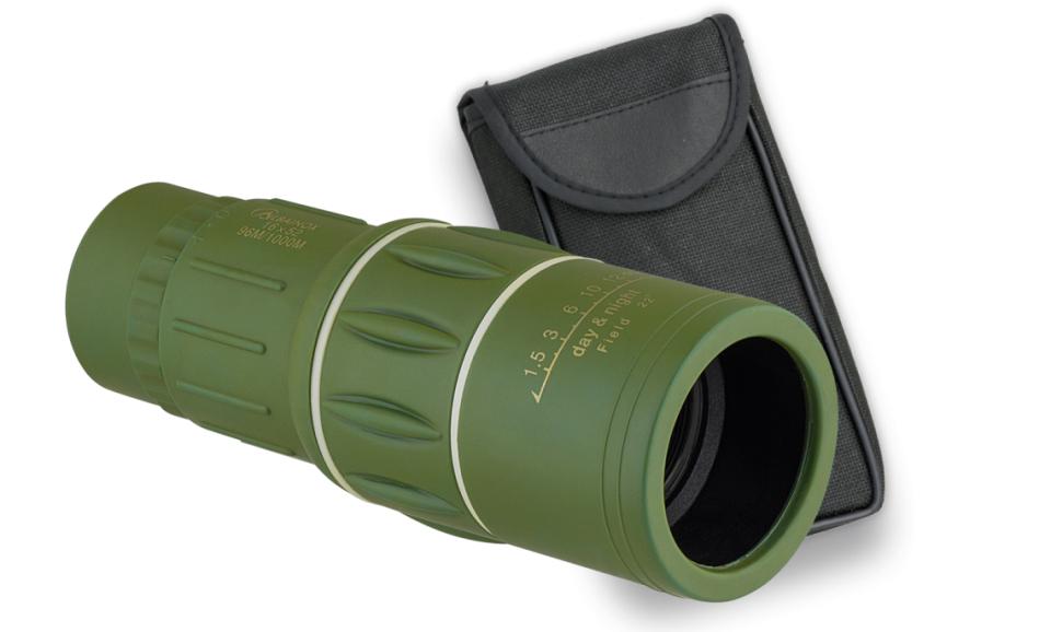 MONOCULAR VERDE 16 X 52 CON FUNDA