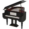 PIANO DE COLA EN MADERA 14X11X9CM