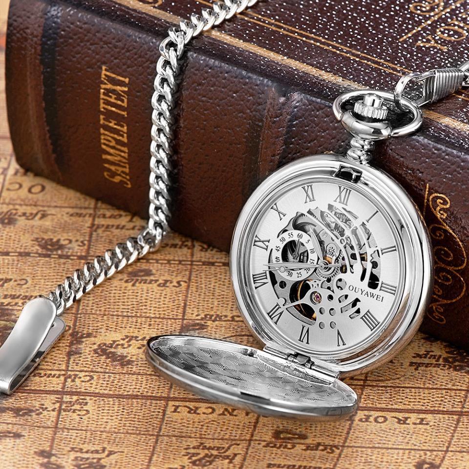 RELOJ BOLSILLO CUERDA CIRCULOS COLORES SURTIDOS Heracles