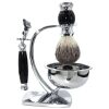 SET AFEITADO CON CUENCO NEGRO