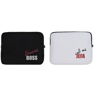 FUNDA IPAD BOSS NEGRA O BLANCA JEFA