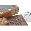 MULTIJUEGOS CAJA MADERA DECORADA 29 CM