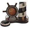 RELOJ MESA TIMON O SALVAVIDAS CON FARO 32 CM