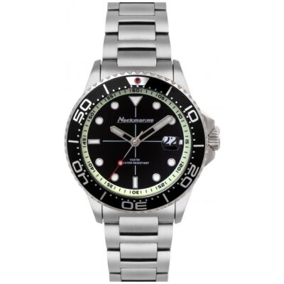 RELOJ NECKMARINE ARMILUMINISCENTE NEGRO