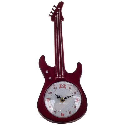 RELON MESA GUITARRA ELECTRICA ROJA METAL 34 CM