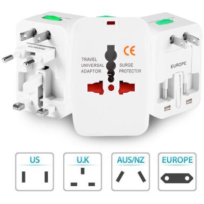 ADAPTADOR UNIVERSAL CUBO BLANCO