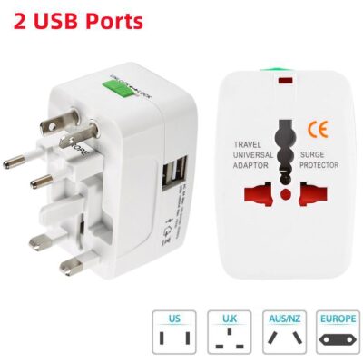 ADAPTADOR UNIVERSAL CUBO BLANCO