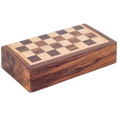 AJEDREZ MAGNETICO 18X18 CM  MADERA
