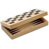 AJEDREZ DAMAS BACKGAMMON PLEGABLE 35X15 CM