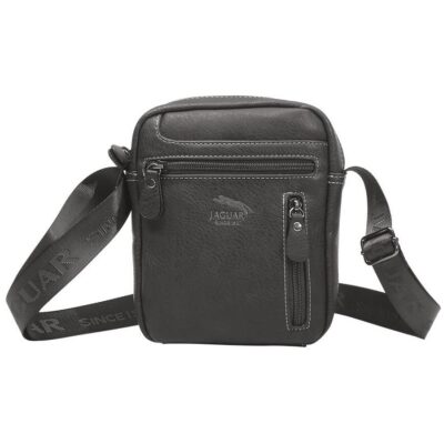 BOLSO JAGUAR NEGRO CREMALLERA VERTICAL