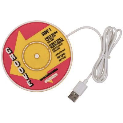 CALIENTA TAZAS USB MOD  DISCO VINILO