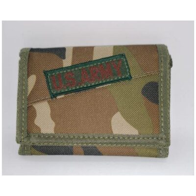 CARTERA TEXTIL MILITAR CON CADENA MOD  SURTIDOS