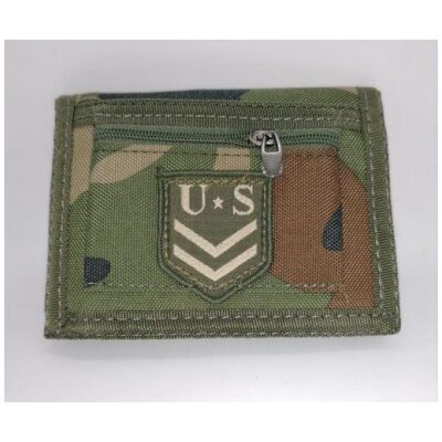 CARTERA TEXTIL MILITAR CON CADENA MOD  SURTIDOS