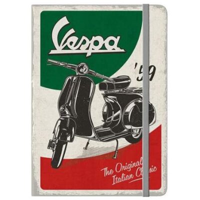 CUADERNO NOTAS VESPA A5 THE ITALIAN CLASSIC