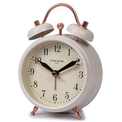 DESP  CAMPANA 10 CM  RETRO BLANCO METAL COL  SURTI
