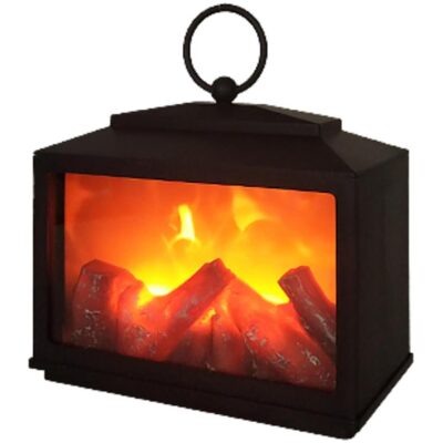 FAROLILLO 21X18 IMITACION FUEGO MOD  ARGOLLA