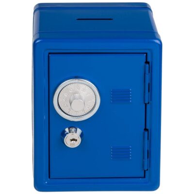 HUCHA CAJA FUERTE 16 CM  4 COL