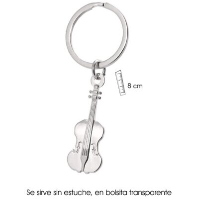 LLAVERO VIOLIN METAL