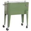 NEVERA DE JARDIN RUEDAS  56 LITROS